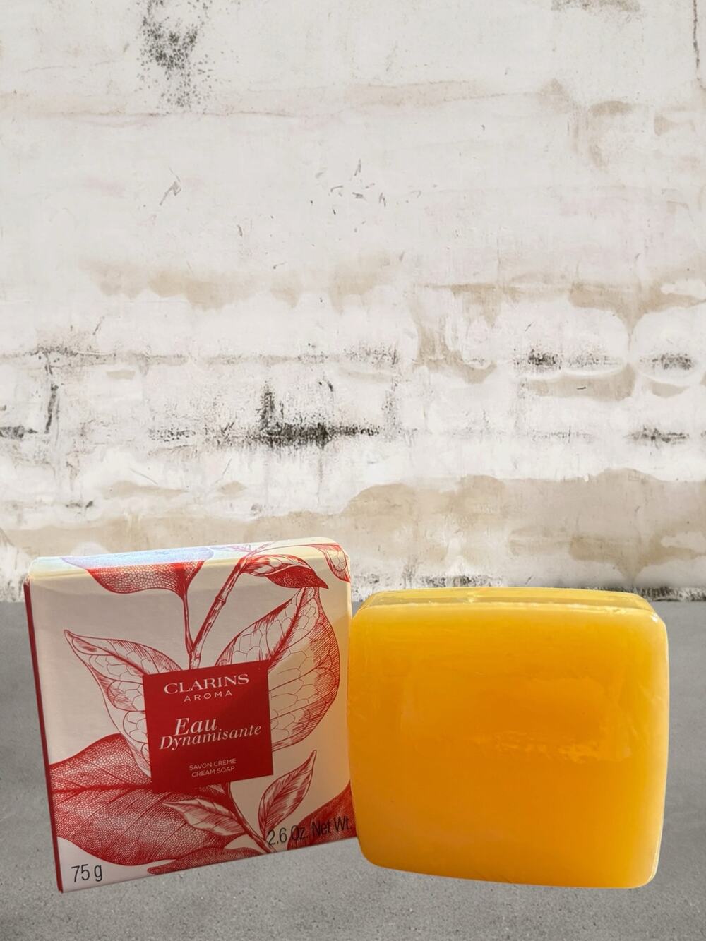 Clarins Eau Dynamisante Scented Soap Bar NIB